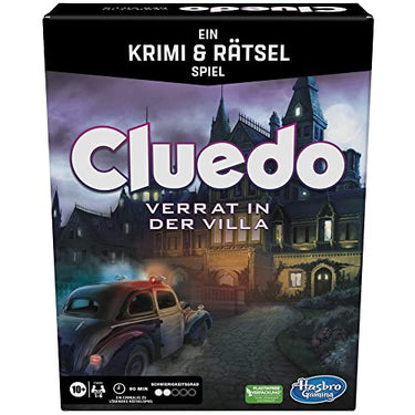 Hasbro Cluedo Verrat in der Villa, EIN Krimi- und Rätselspiel, kooperatives Familien-Brettspiel ab 10 Jahren, 1 − 6 Spieler, Multi im Sale